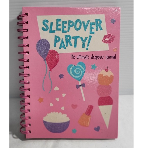 Sleepover Party Journal Ultimate Sleepover Journal Diary Guest Book - Picture 1 of 7